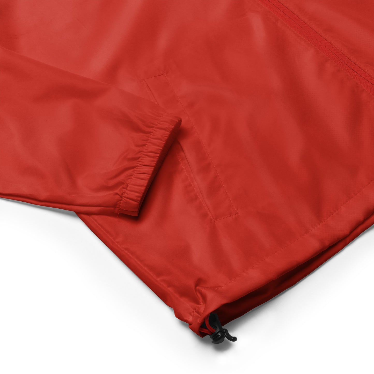 Red Lightweight Windbreaker