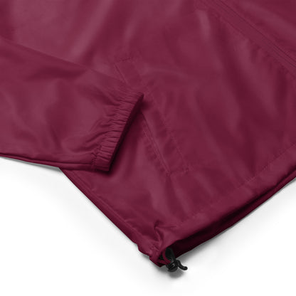 Maroon Lightweight Windbreaker